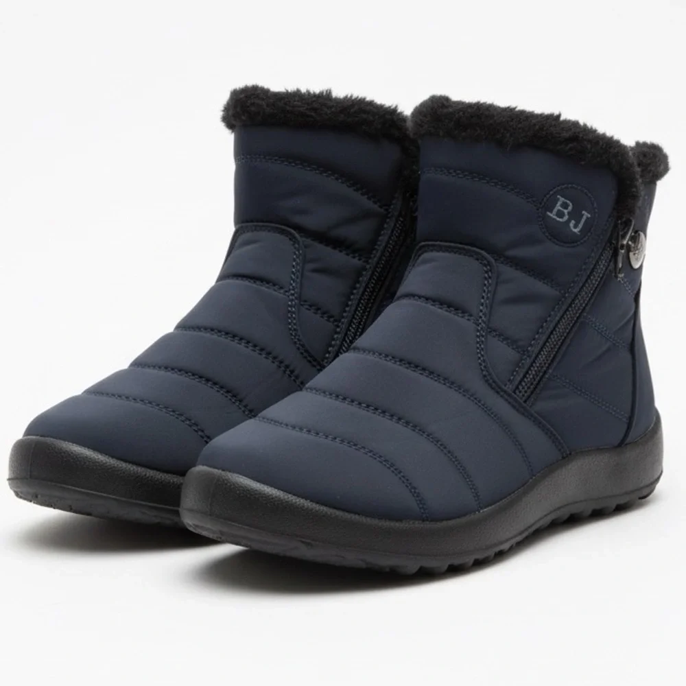 Women's Navy Winter Boots